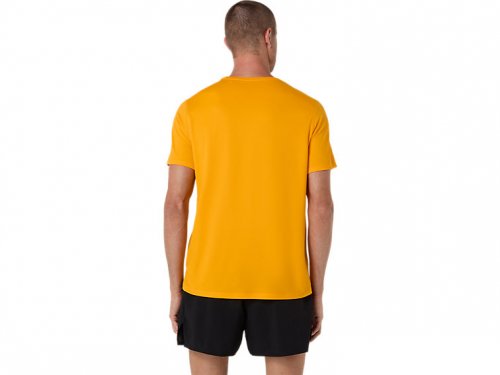 Asics Men's Core Short Sleeve Top - Yamabuki