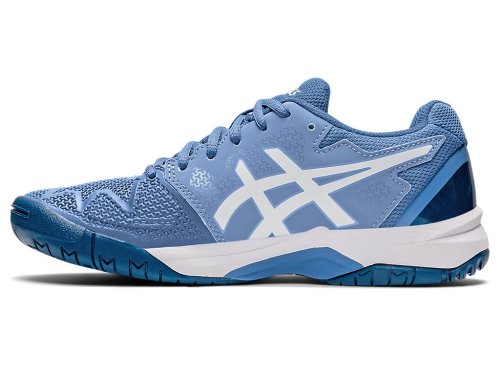 Asics Gel-Resolution 8 Clay GS - Blue Harmony/White