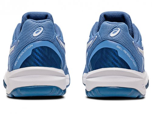 Asics Gel-Resolution 8 Clay GS - Blue Harmony/White