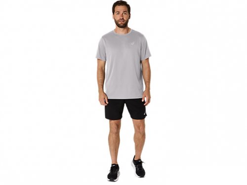 Asics Men's Core Short Sleeve Top - Cloud Grey