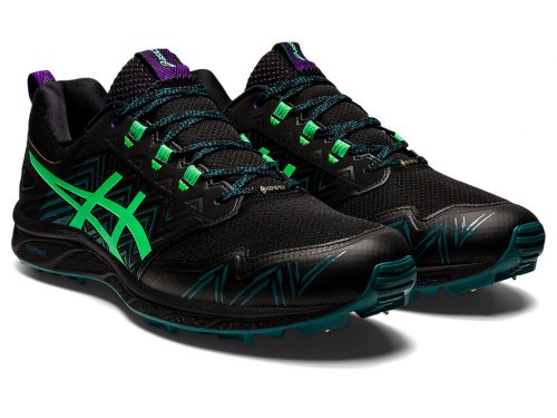 Asics Men's Gel-Fujisetsu 3 GTX - Black / New Leaf