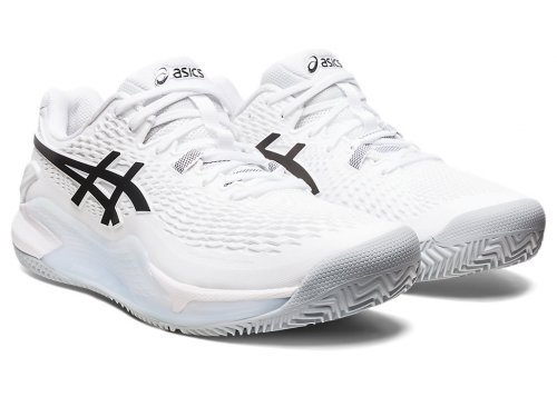 Asics Men's Gel-Resolution 9 Clay - White/Black