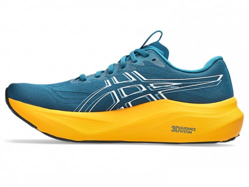 Asics Men's GT-2000 14 - Dark Teal / White / Orange