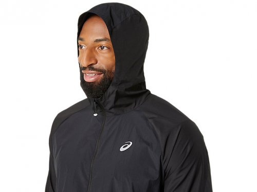 Asics Men's Road Packable Jacket - Performance Black