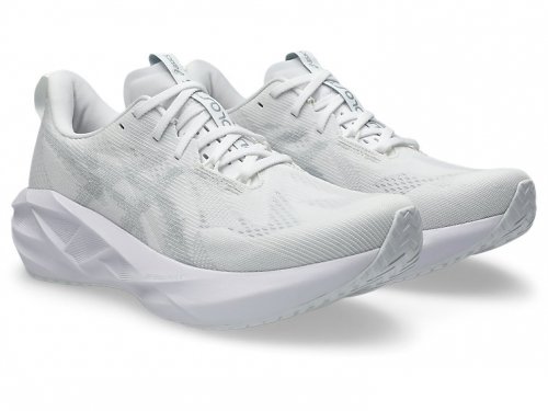 Asics Men's Novablast 5 - White / Piedmont Grey