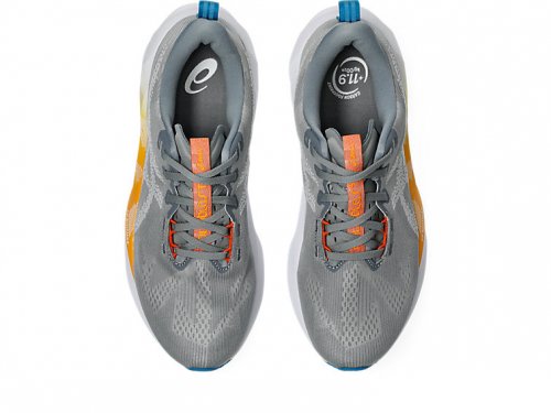 Asics Men's Novablast 5 - Gravel / White