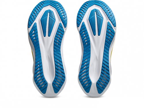 Asics Men's Novablast 5 - Gravel / White