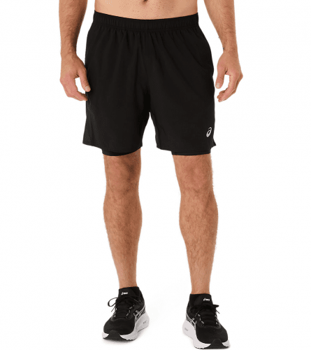 Asics Men's Core 2-N-1 7IN Short - Performance Black