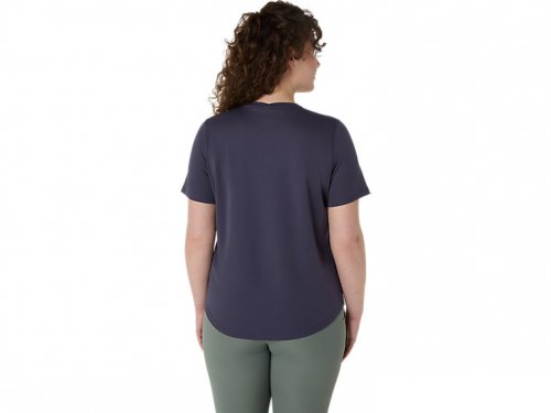 Asics Women's Core Short Sleeve Top - Indigo Fog