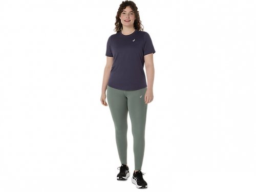 Asics Women's Core Short Sleeve Top - Indigo Fog