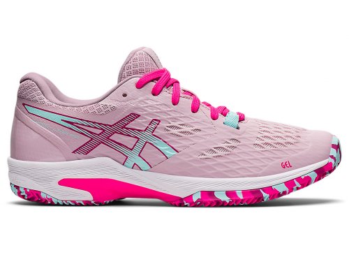 Asics Women's Padel Lima FF - Barely Rose/Clear Blue