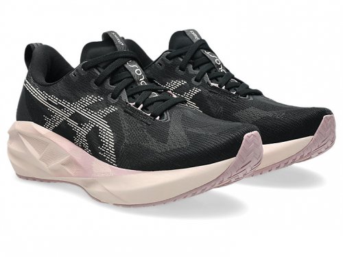 Asics Women's Novablast 5 - Black / Pearl Pink