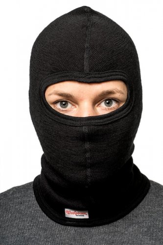Woolpower Balaclava 200 - Black