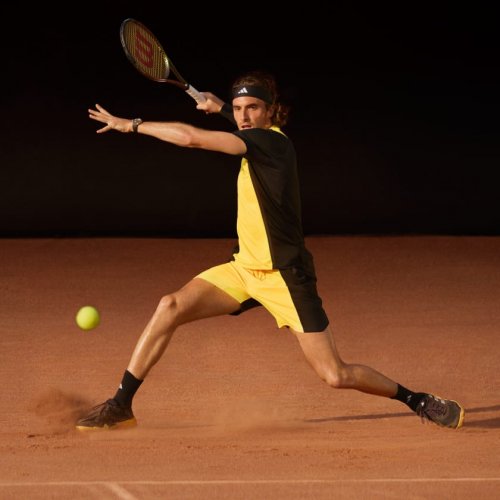 Adidas Barricade 13 Men Clay - Aurora Black Zero Metalic/Spark Orange