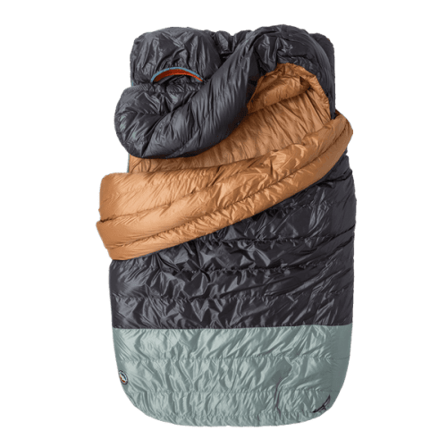 Big Agnes King Solomon 20 (650 RDS DownTek) 40 Double Wide - Asphalt / Chinois Gre