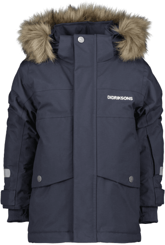 Didriksons Bjärven Kids Parka - Navy