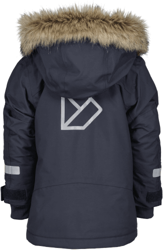 Didriksons Bjärven Kids Parka - Navy