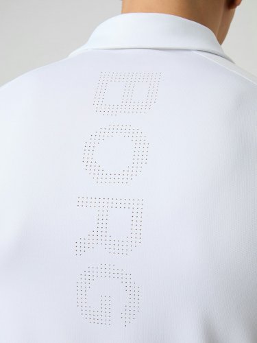 Björn Borg Ace Mesh Panel Polo Shirt - White