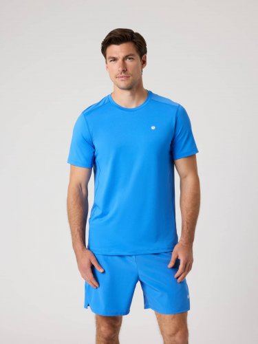 Björn Borg Ace Mesh Panel T-Shirt - Palace Blue