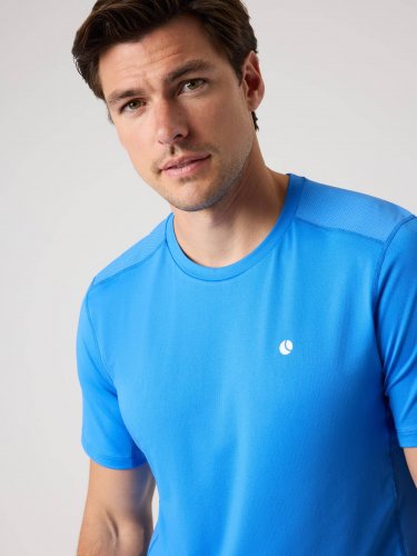 Björn Borg Ace Mesh Panel T-Shirt - Palace Blue