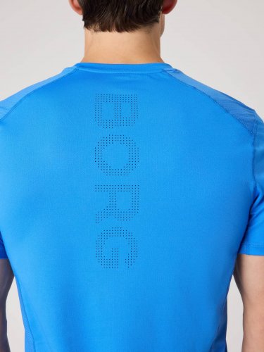 Björn Borg Ace Mesh Panel T-Shirt - Palace Blue