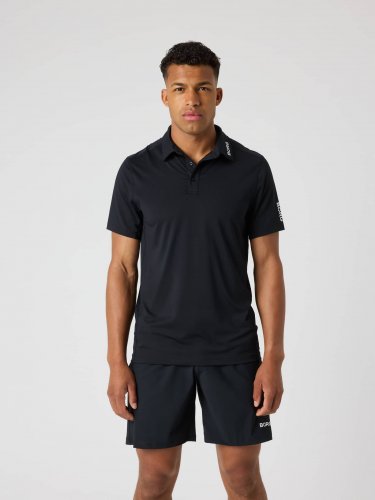 Björn Borg Borg Golf Polo Shirt - Black Beauty