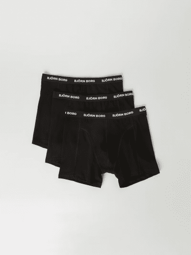 Björn Borg Cotton Stretch Boxer 3-pack - Black