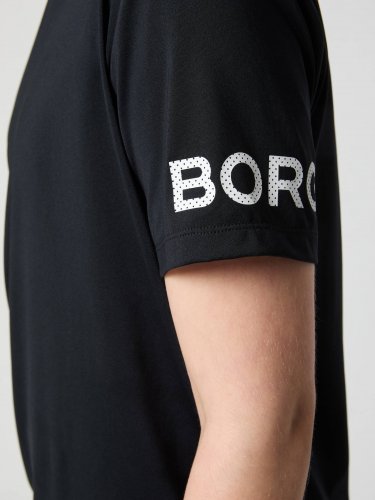 Björn Borg Junior Borg T-Shirt - Black Beauty