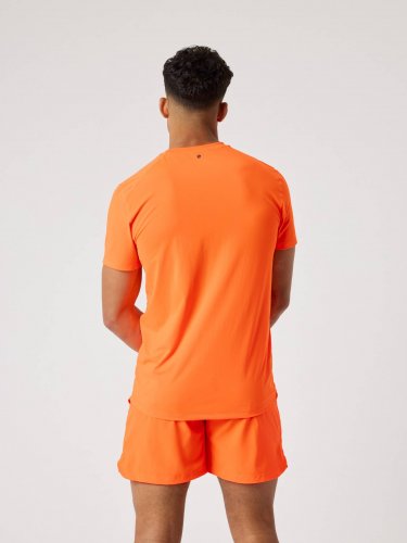 Björn Borg Men's Borg Athletic T-shirt - Shocking Orange