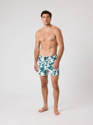 Björn Borg Men's Borg Print Swim Shorts - Mediterranean