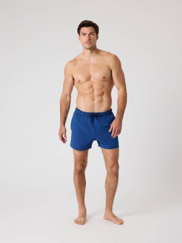 Björn Borg Men's Borg Seersucker Swim Shorts - Searstripe 4 / Blue