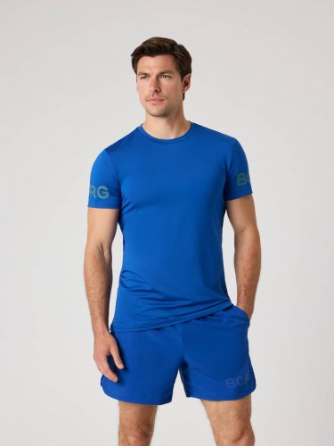 Björn Borg Men's Borg T-shirt - Monaco Blue