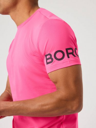 Björn Borg Men's Borg T-shirt - Pink Glo