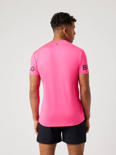 Björn Borg Men's Borg T-shirt - Pink Glo