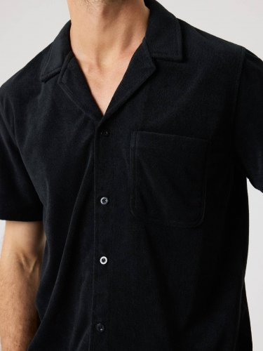 Björn Borg Toweling Pool Shirt - Black