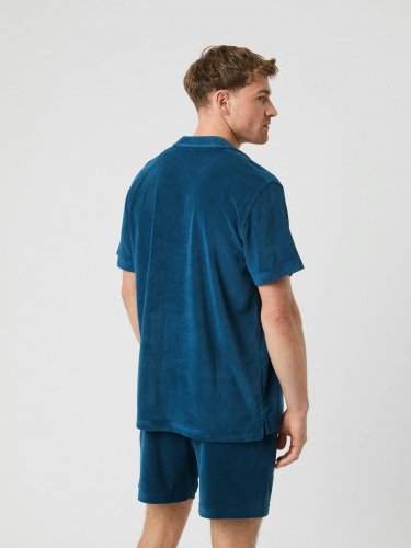 Björn Borg Toweling Pool Shirt - Gibraltar Sea