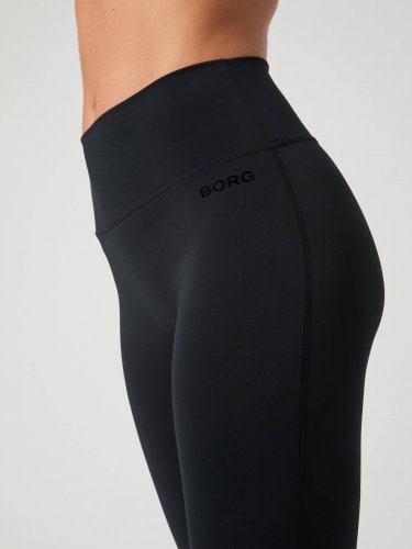 Björn Borg Women's Borg Flare Tights Short - Black Beauty