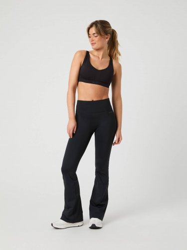 Björn Borg Women's Borg Flare Tights Short - Black Beauty