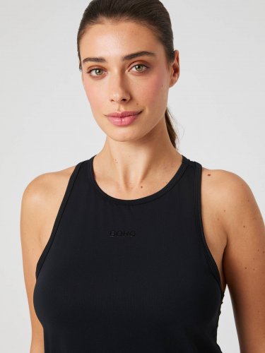 Björn Borg Women's Borg Sports Tank Top - Black Beauty