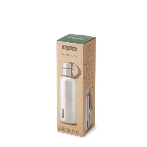 Black + Blum Steel Thermo Bottle 500ml - Oliv