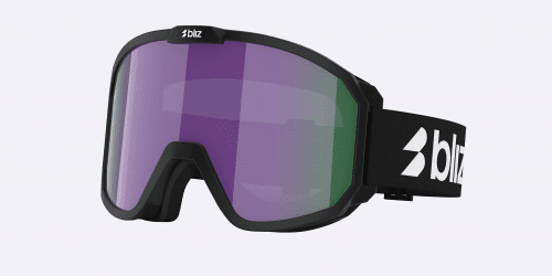 Bliz Rave Jr - Matte Black / Brown / Purple Multi
