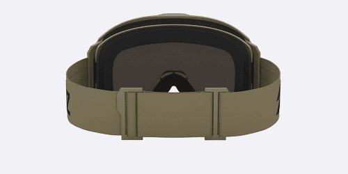 Bliz Rave Jr Ski Goggles - Matte Camo Green / Brown / Red Multicolor