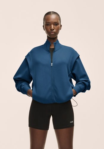 Casall Aria Full Zip - True Blue