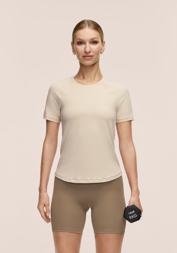 Casall Essential Tee - Ecru