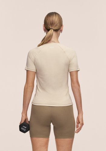Casall Essential Tee - Ecru