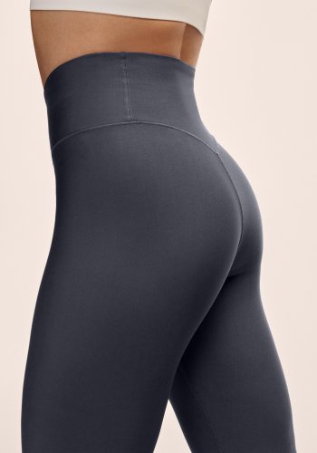 Casall Graphic High Waist Tights - Core Blue