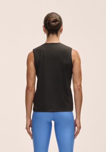 Casall Graphic Tank - Black