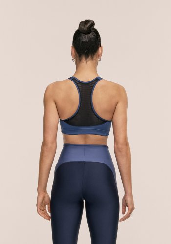 Casall Iconic Sports Bra - Blue Shadow