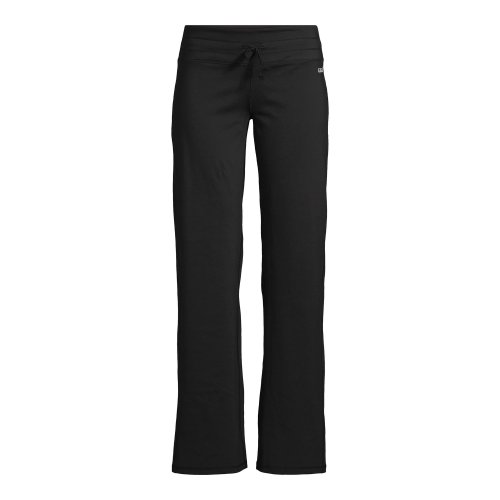 Casall Jersey Straight Pant - Black
