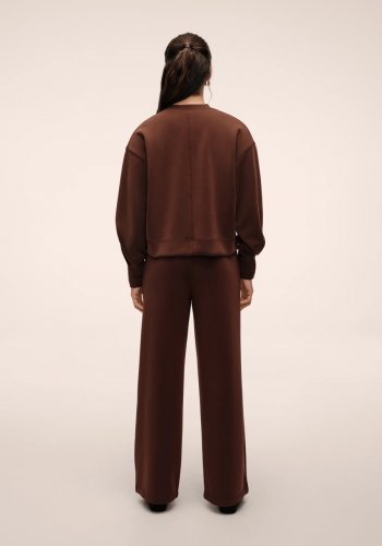 Casall Peachy Straight Leg Jogger - Dark Brown